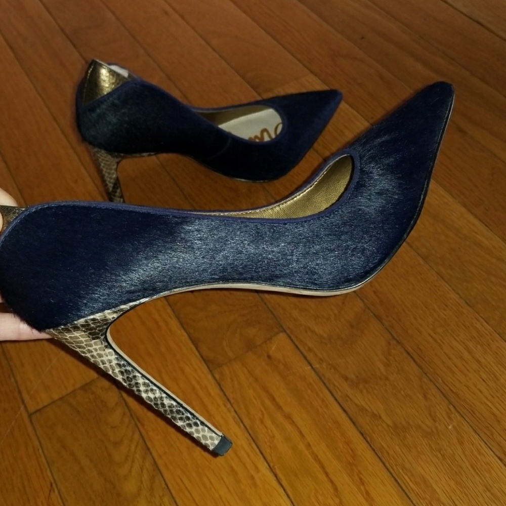 Sam Edelman pumps reptile sz 5.5